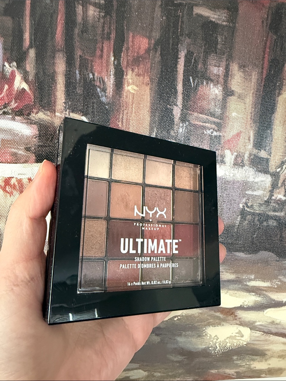 NYX Ultimate Neutral Eyeshadow Palette - Warm Brown & Cream Shades